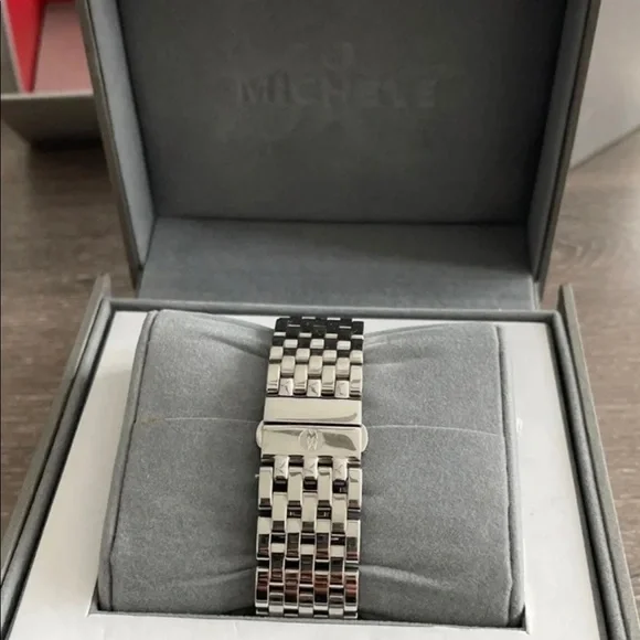 Michele CSX Mother of Pearl Diamond Ladies Watch.